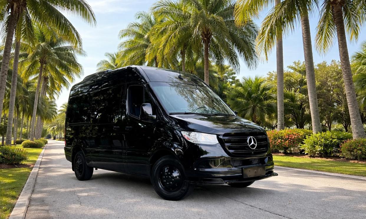 Black 10-Passenger Sprinter — photo 1 of 5