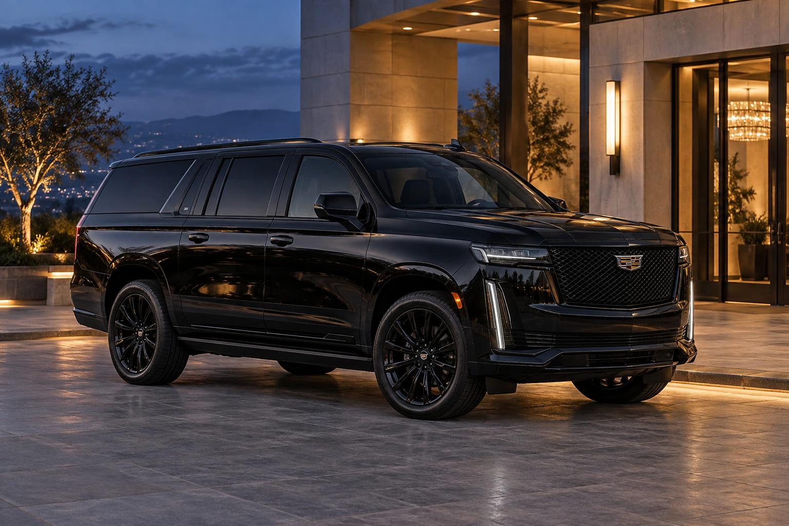 Black Escalade ESV — photo 1 of 7